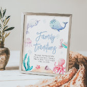 Onder het Zee Favoriete Familie Tradities Spel Poster