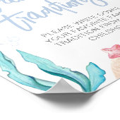 Onder het Zee Favoriete Familie Tradities Spel Poster (Hoek)