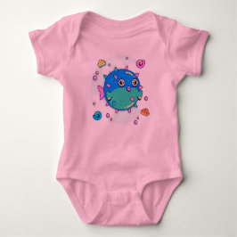 Onder het Zee Fish Adventure Baby Bodysuit