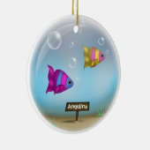 Onder het Zee - Fish Bowl Design Ornament (Rechts)