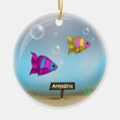 Onder het Zee - Fish Bowl Design Ornament (Voorkant)