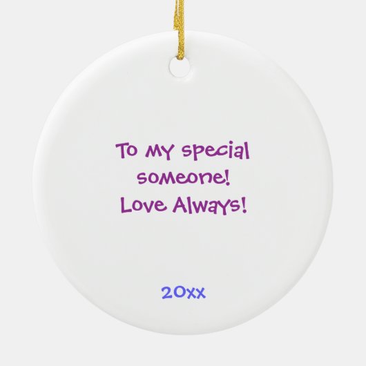 Onder het Zee - Fish Bowl Design Ornament (Achterkant)