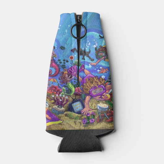 Onder het Zee Flesjeskoeler (Achterkant)