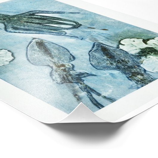 Onder het Zee Foto Afdruk (Hoek)