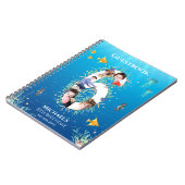 Onder het Zee Foto Big 6th Birthday Guest Book Notitieboek (Linkerzijde)