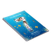 Onder het Zee Foto Big 7th Birthday Guest Book Notitieboek (Rechterzijde)