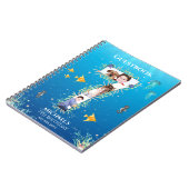 Onder het Zee Foto Big 7th Birthday Guest Book Notitieboek (Linkerzijde)