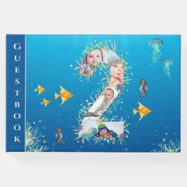 Onder het Zee Foto collage Big 2e verjaardag Gastenboek