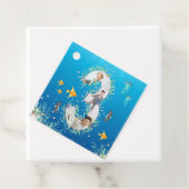 Onder het Zee Foto Collage Big 3rd Birthday Bedankjes Labels (In situ)