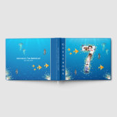 Onder het Zee Foto Collage Big 7th Birthday Gastenboek (Volledig)