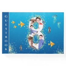 Onder het Zee Foto Collage Big 8th Birthday