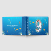 Onder het Zee Foto Collage Big 9th Birthday Gastenboek (Volledig)