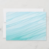 Onder het Zee Foto elke avond van de zondag Kaart (Achterkant)