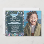 Onder het Zee Foto elke avond van de zondag Kaart (Voorkant)