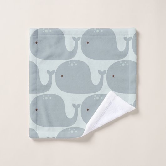 Onder het Zee Friends Pattern Bad Handdoek (Wasdoekje)