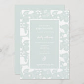 Onder het Zee Friends Pattern Kaart (Voorkant / Achterkant)