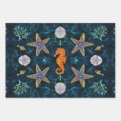 Onder het Zee Gift Wrap Paper (Voorkant 3)