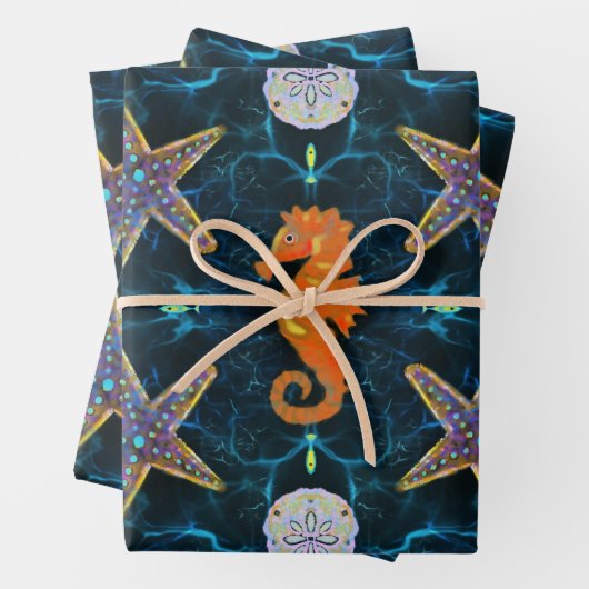 Onder het Zee Gift Wrap Paper (In situ)