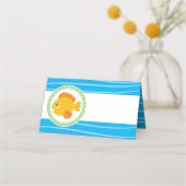 Onder het Zee Goldfish Birthday Plaatskaartje (Achterkant)