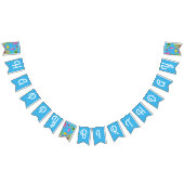 Onder het Zee Happy Birthday Bunting Banner (Alle)