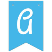 Onder het Zee Happy Birthday Bunting Banner (Derde vlag)