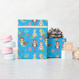 onder het Zee Happy Mermaid doet wat Mermaids doen Cadeaupapier