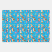 onder het Zee Happy Mermaid doet wat Mermaids doen Inpakpapier Vel (Voorkant 2)