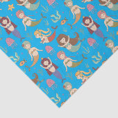 onder het Zee Happy Mermaid doet wat Mermaids doen Tissuepapier (Detail)