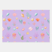 Onder het Zee Inpakpapier Vel (Voorkant)