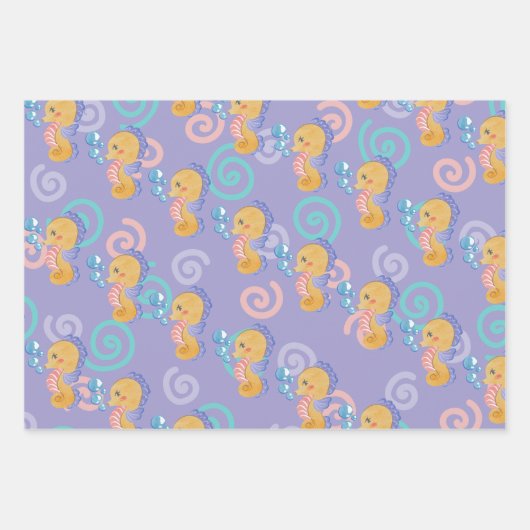 Onder het Zee Inpakpapier Vel (Voorkant)