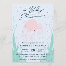 Onder het Zee Jellyfish Baby shower