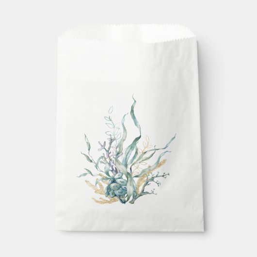 Onder het Zee Jellyfish Favoriete Bags Bedankzakje (Voorkant)