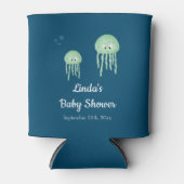 Onder het Zee Jellyfish Genderneutraal Baby shower Blikjeskoeler (Voorkant)