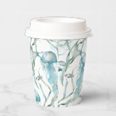 Onder het Zee Jellyfish Paper Cups Papieren Bekers (Rechts)