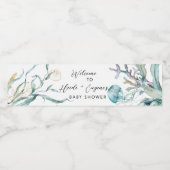 Onder het Zee Jellyfish Water Bottle Labels Waterfles Etiket (Enkel label)