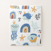 Onder het Zee Jigzaag Puzzle Legpuzzel (Verticaal)