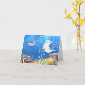 Onder het zee kaart (Gele Bloem)