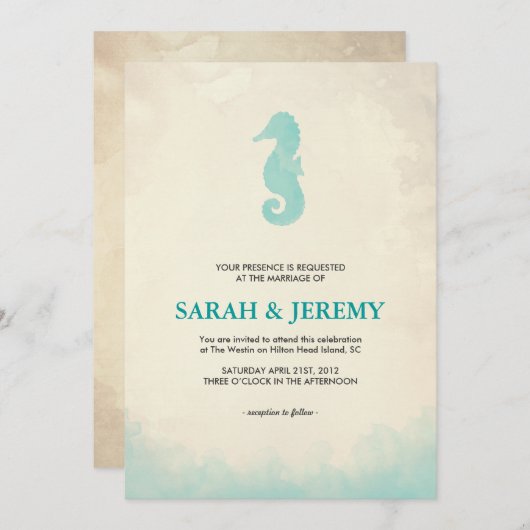 Onder het Zee Kaart (Voorkant / Achterkant)