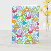 Onder het Zee Kaart (Gele Bloem)