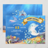 Onder het zee kaart (Voorkant / Achterkant)