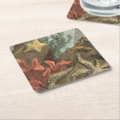 Onder het Zee Kartonnen Onderzetters (Schuin)