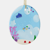 Onder het Zee Keramisch Ornament (Rechts)