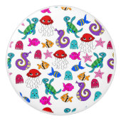 Onder het Zee Keramische Knop (Voorkant)