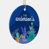 Onder het Zee keramische Ornament (Rechts)