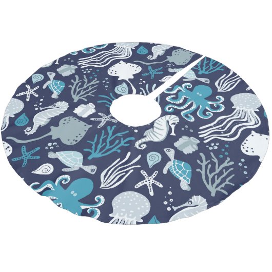 Onder het Zee Kerstboom Rok (Gekanteld)