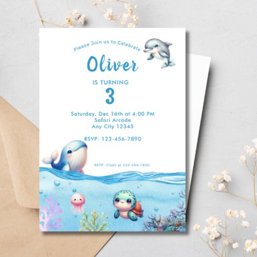 Onder het Zee Kids Verjaardagsfeestje Dolfijnschil