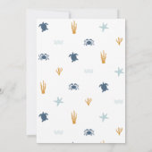 Onder het Zee Kids Verjaardagsfeestje Dolfijnschil (Achterkant)