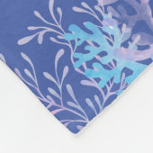 Onder het zee kinder aangepaste naam Fleece Deken (Hoek)