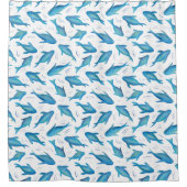 Onder het Zee kinder oceaan vissen haai Douchegordijn (Voorkant)