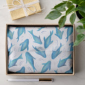 Onder het Zee kinder oceaan vissen haai Tissuepapier (Geschenk)